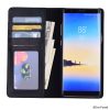 Eco-Fused Book Cover Case Compatible with Samsung Galaxy Note 8 - Wallet Style Credit Card and Bill Slots Inside - Vintage Encyclopedia Design for Your Modern Device - Faux Leather - Image 2