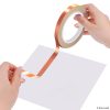 Premium Adhesive Copper Foil Tape - Double-Sided Conductive - 0.5 inch (12.7 mm) - EMI and RF Shielding, Paper Circuits, Electrical Repairs, Grounding, Arts and Crafts, Home Interior, Slug Repellent - Image 2
