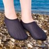 Eco-Fused Women's Water Shoes with Elastic, Quick Dry, Breathable Fabric and Non-Slip Rubber Sole - Extra Comfort - Yoga, Pool, Beach (Water Shoes: Black, (S) US Size: 6-7 Length: 9-9.2") - Image 2